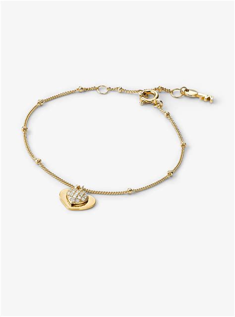 bracelet coeur michael kors kit|Precious Metal.